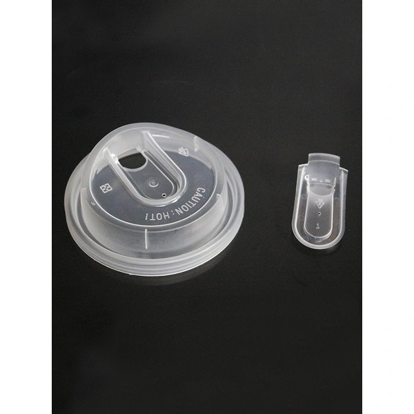 Disposable multi-function leakproof plastic cup lid for milk tea shop