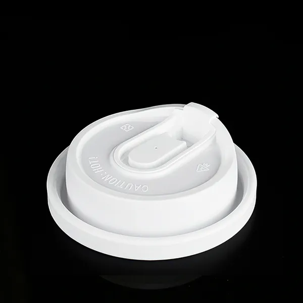 Disposable multi-function leakproof plastic cup lid for milk tea shop