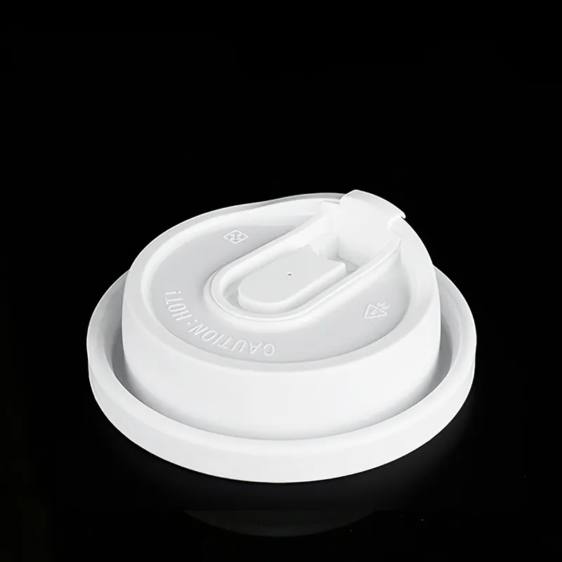 Disposable multi-function leakproof plastic cup lid for milk tea shop