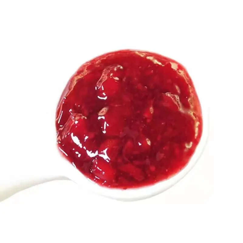 Strawberry Jam Pulp Fruit Filling Baked Cake Bread 