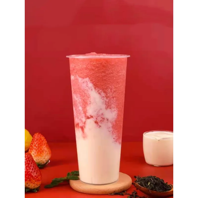 Strawberry Jam Pulp Fruit Filling Baked Cake Bread 