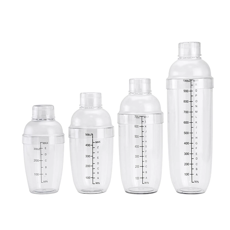 Bộ dụng cụ trà chanh punch trà sữa pha trộn cocktail bằng nhựa