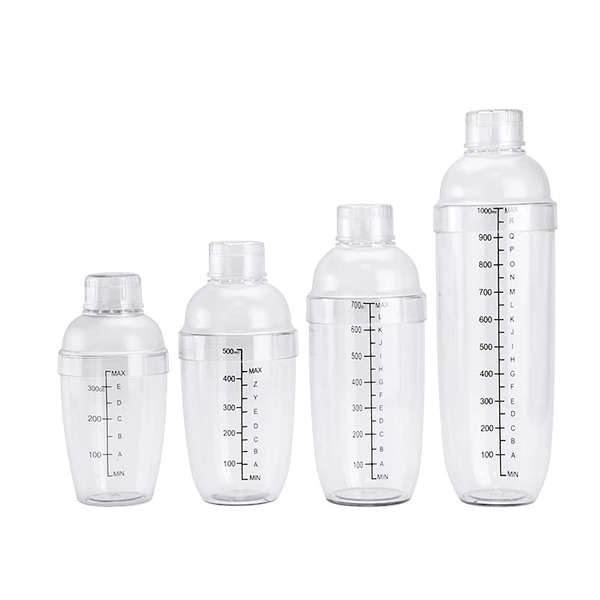 Bộ dụng cụ trà chanh punch trà sữa pha trộn cocktail bằng nhựa