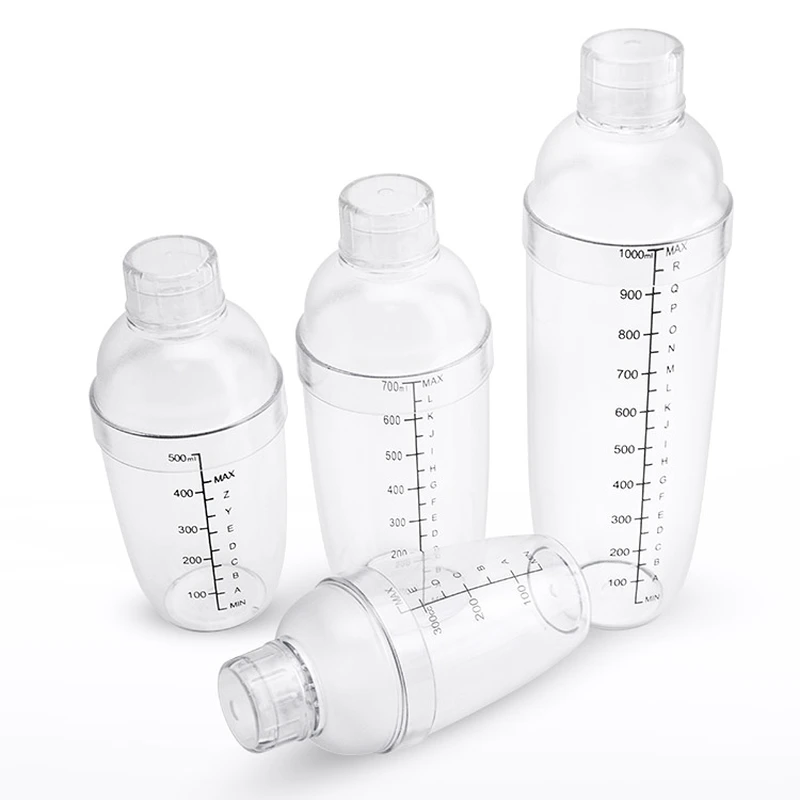 Bộ dụng cụ trà chanh punch trà sữa pha trộn cocktail bằng nhựa