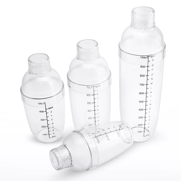 Bộ dụng cụ trà chanh punch trà sữa pha trộn cocktail bằng nhựa