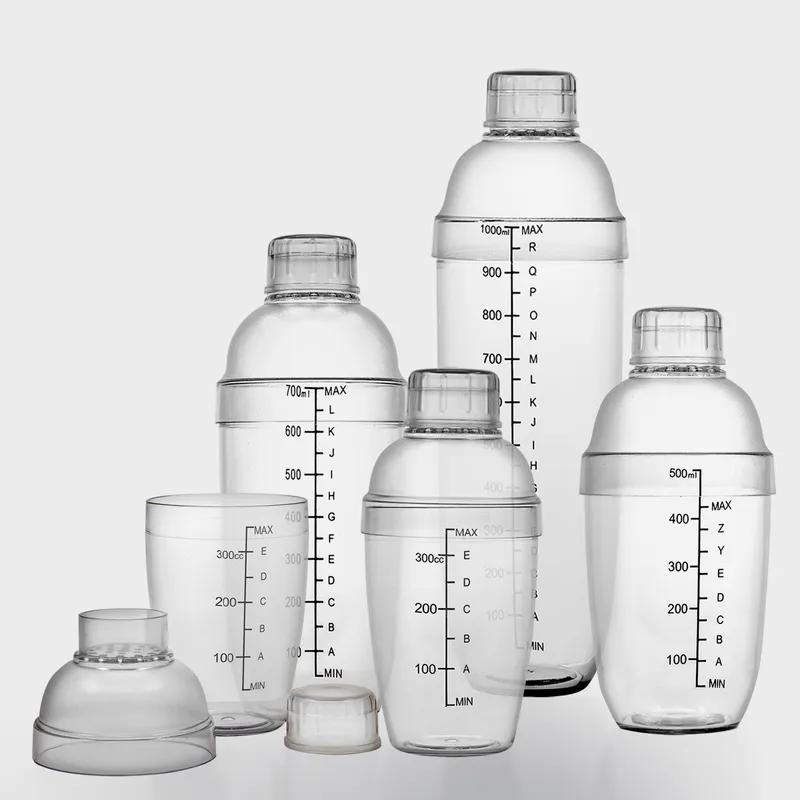 Bộ dụng cụ trà chanh punch trà sữa pha trộn cocktail bằng nhựa