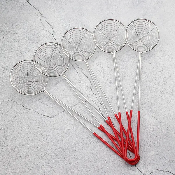 Trà sữa trân châu inox thìa có rãnh bột ngọc trai thìa tròn