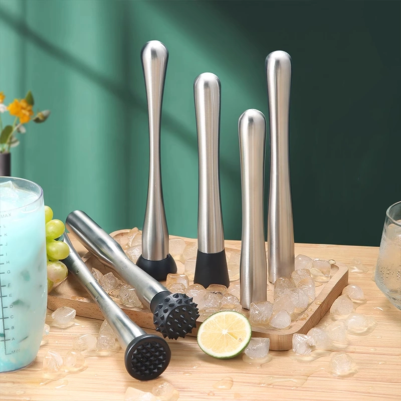 máy nghiền đá bằng thép không gỉ máy ép trái cây đục lỗ bằng tay dụng cụ pha trà chanh