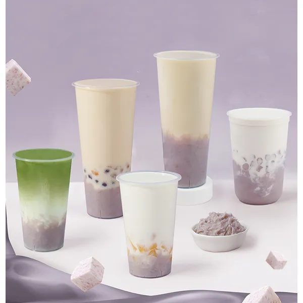 bánh dán khoai môn đóng hộp chứa đầy trà trân châu dán khoai môn dày