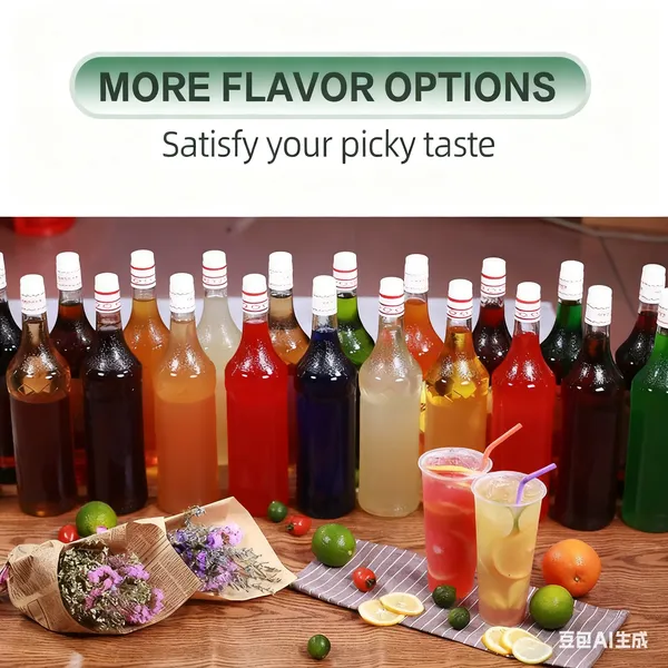 Strawberry flavored syrup