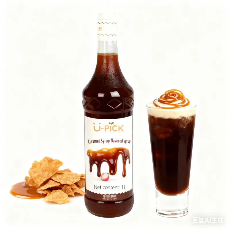 Caramel flavored syrup