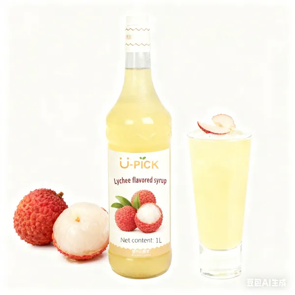 Lychee flavored syrup