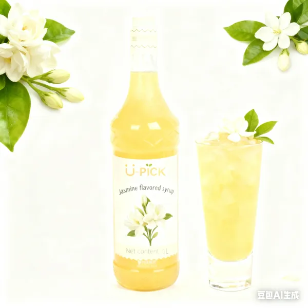 Jasmine flavored syrup