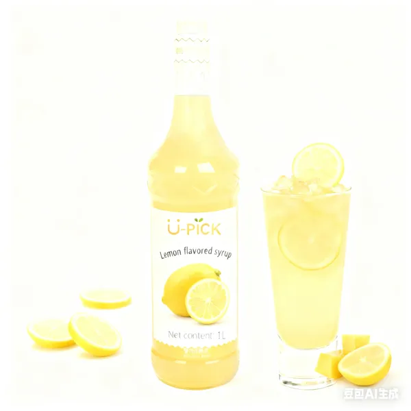 Lemon flavored syrup