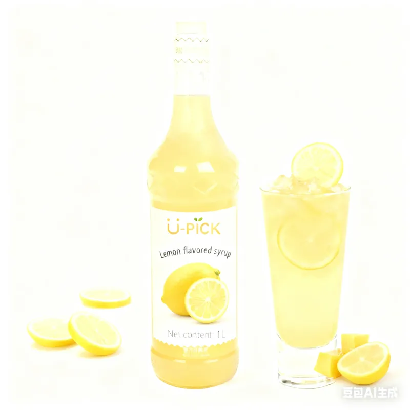 Lemon flavored syrup