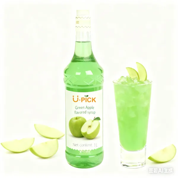 Green Apple Flavored Syrup