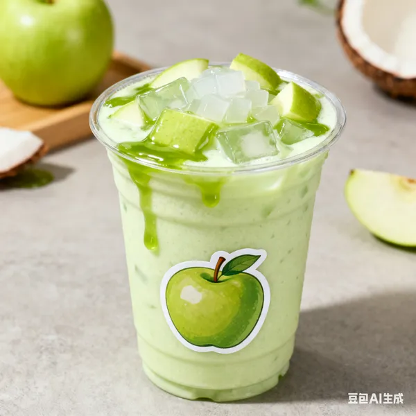 Green Apple Flavored Syrup