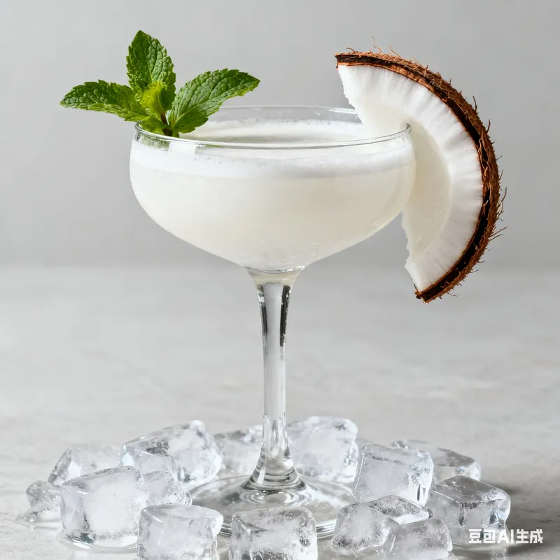 Coconut flavored syrup