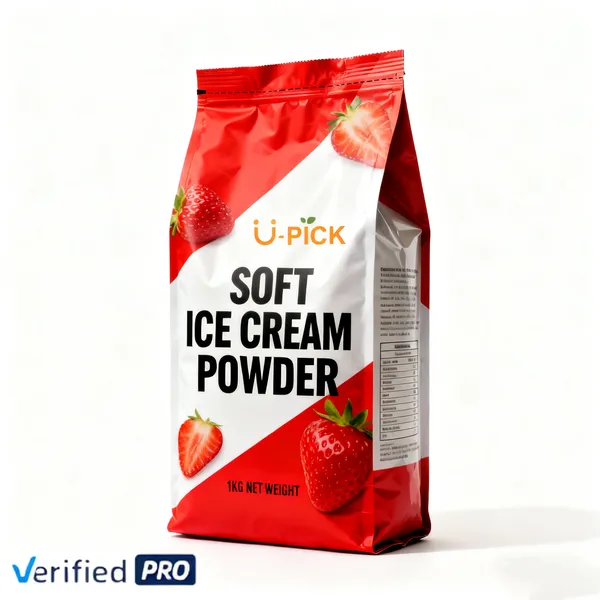 Strawberry Soft Ice Cream Powder