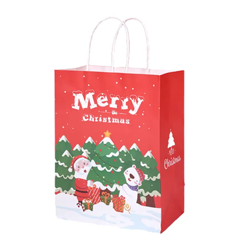 Custom Christmas Paper Bags
