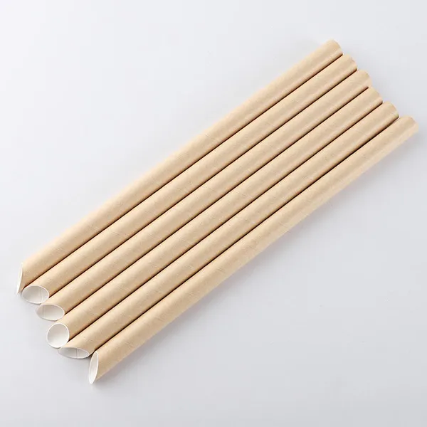 Atops 6 mm 8 mm 10 mm 12 mm Custom Drinking Straw Craft Paper Straws Custom Printed Straws for Party