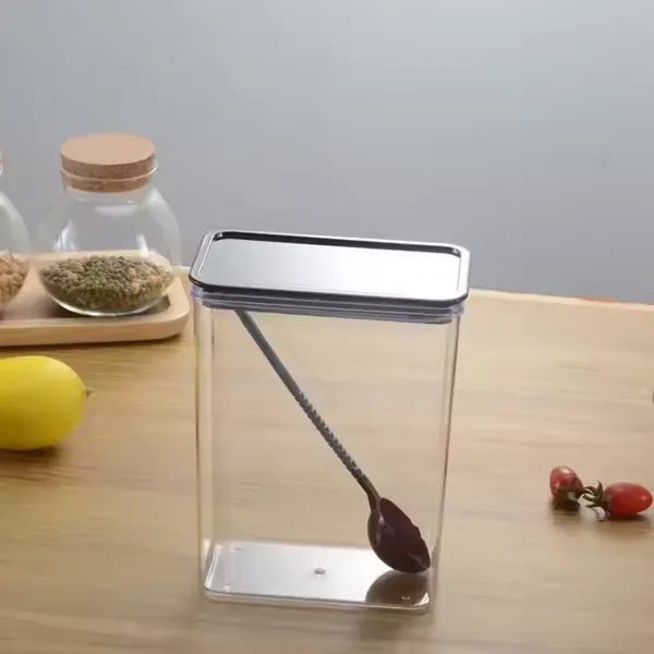 Customized Transparent Plastic Food Storage Boxes Kitchen Storage Boxes Refrigerator Fresh Boxes