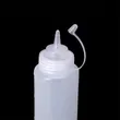 Wholesale Plastic Food Grade Squeeze Bottle for Salad Sauce Jam Bottle With Long Thin Tip