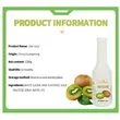 Kiwi flavored juice syrup