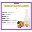 Passion Fruit Juice Flavored Syrup