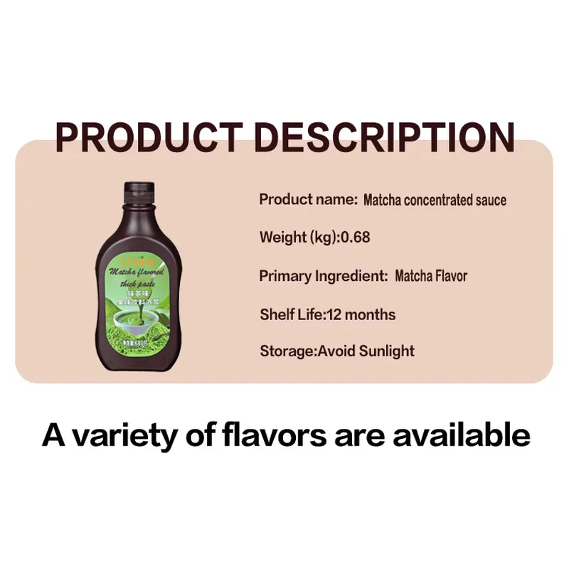 Matcha Concentrated Seasoning Sauce