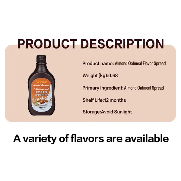 Almond Oatmeal Condensed Seasoning Sauce