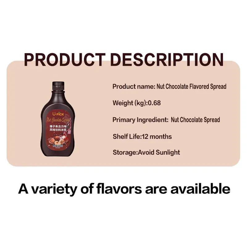 Nut Chocolate Concentrated Seasoning Sauce