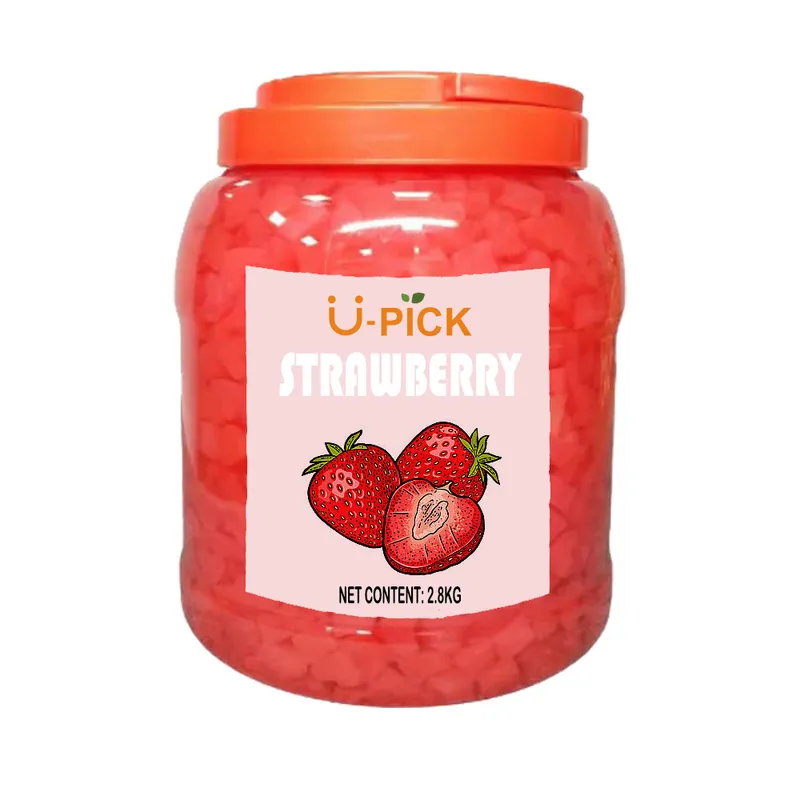 2.8kg Strawberry Nata De Coco Coconut Jelly