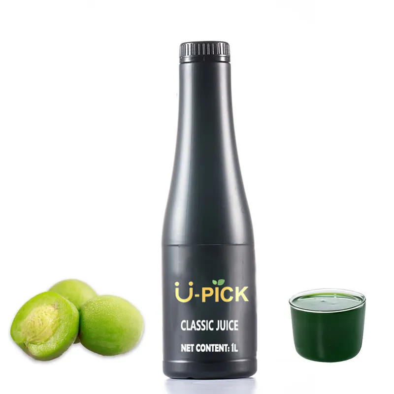 1L Green Plum Flavor Juice Syrup
