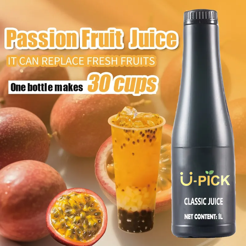 1L Passion Fruit Flavor Juice Syrup