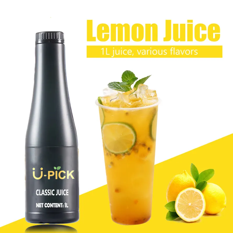1L lemon Flavor Juice Syrup