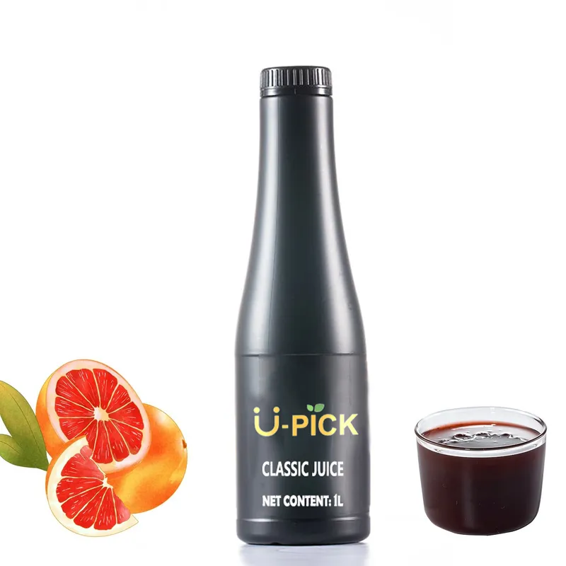 1L Red Pomelo Flavor Juice Syrup