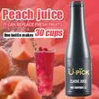 1L Peach Flavor Juice Syrup