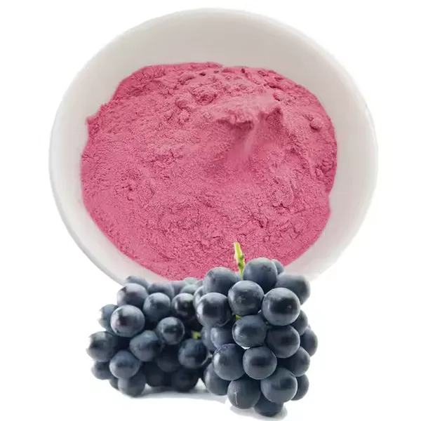 Grape flavored milk tea powder