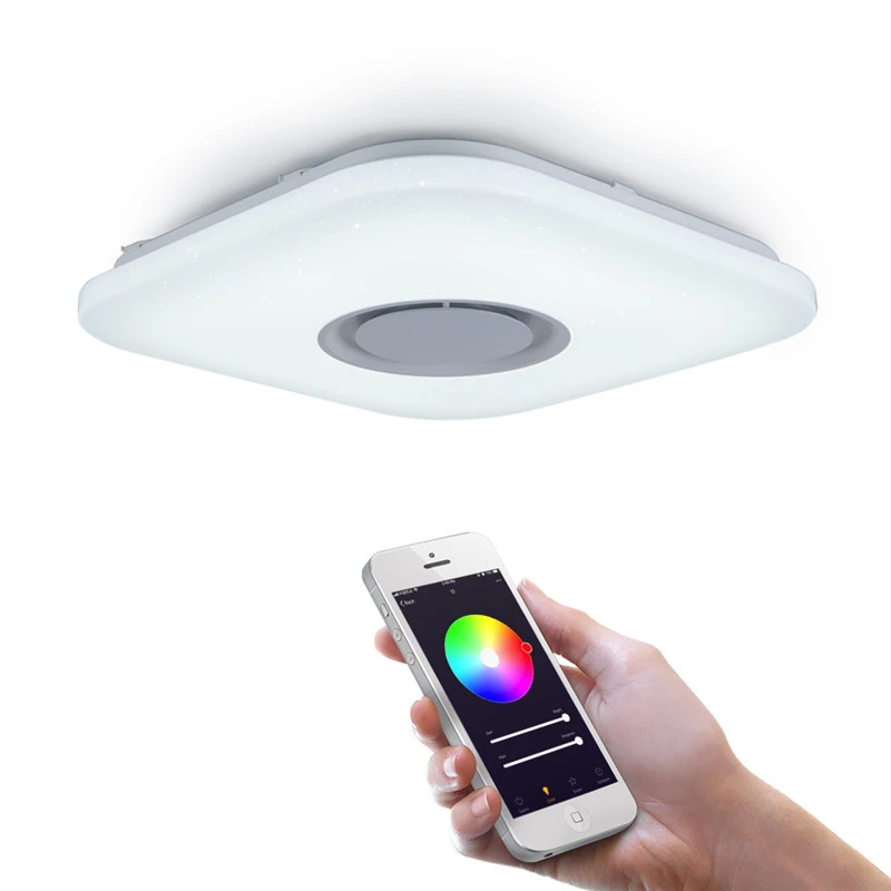 Adjustable Intelligent Music LED Ceiling Light 