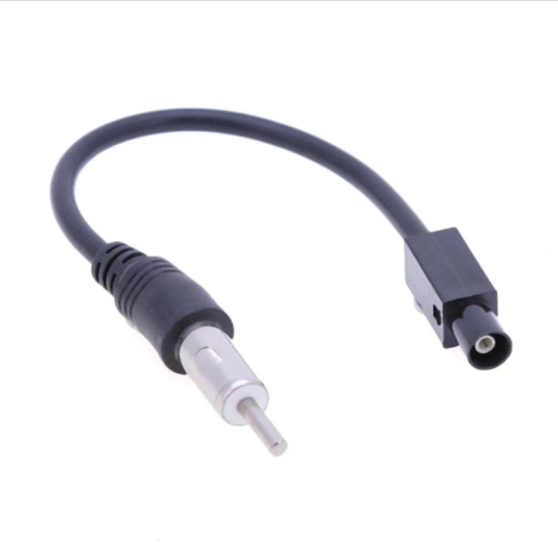 SEO Title: limited to 70 characters.)VW DIN Male to Female Extension Cable  FM Stereo Cable