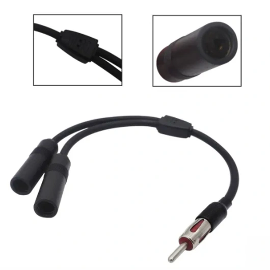 our company mainly produces car antenna cables, car adapters, car