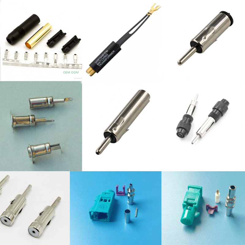 Car radio deals antenna connector types