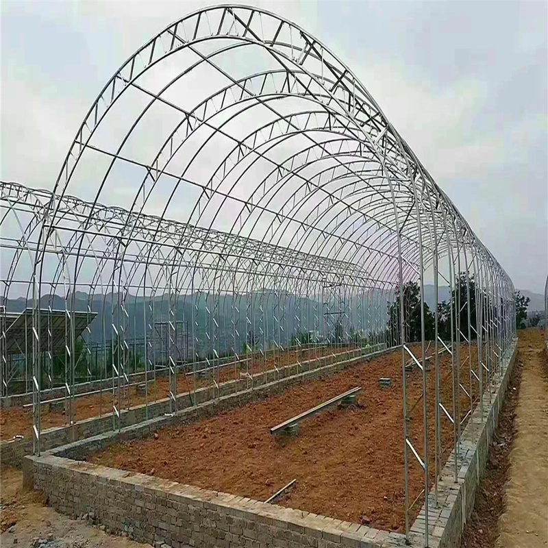 Single-arch and double-layer film greenhouses for cold regions such as Russia, Kazakhstan, Uzbekistan, and Canada