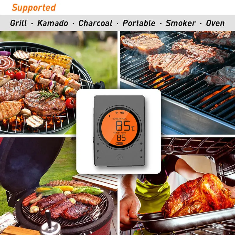 Hypersynes Digital Bluetooth Wireless BBQ Meat Thermometer With