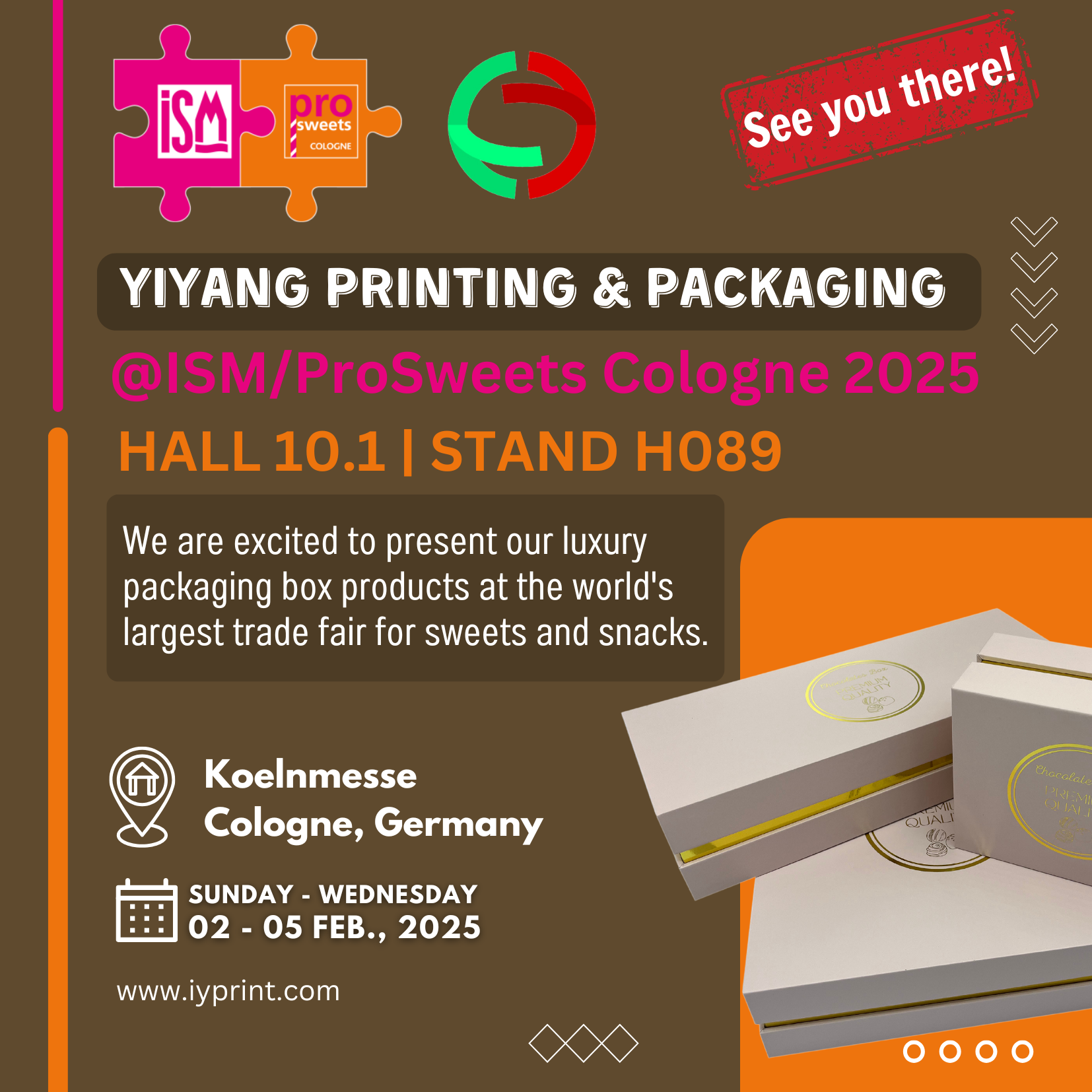 Exciting News: We Are Attending ISM Cologne 2025!