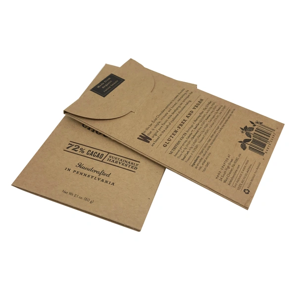 Chocolate Paper, Case for Chocolate, Wallet Box