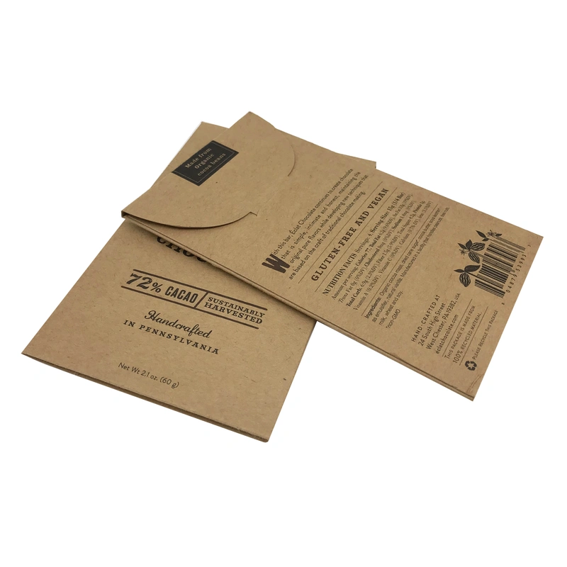 Chocolate Paper, Case for Chocolate, Wallet Box