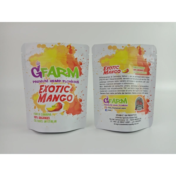 Food Grade Stand Up Bag Plastic Pouch Spice Packaging Ziplock Bags