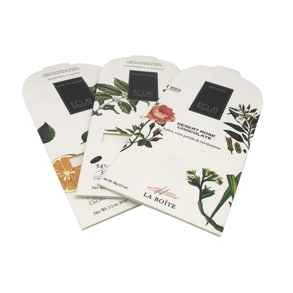 folding chocolate bar  box